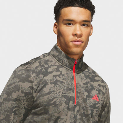 Adidas Ultimate365 DWR 1/4 zip - Grøn