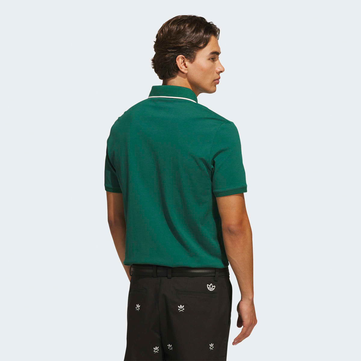 Adidas Golf Originals Twistknit Trefoil polo - Grøn