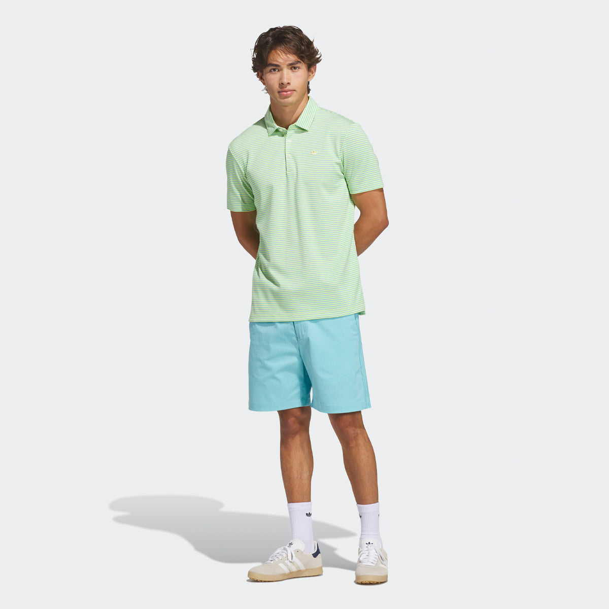 Adidas Golf Originals Stripe Pique polo