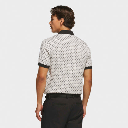Adidas Golf Originals Novelty AOP polo - Sort/beige
