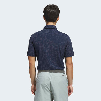 Adidas Ultimate365+ Climacool Butterspun Mighty Blossom polo - Navy