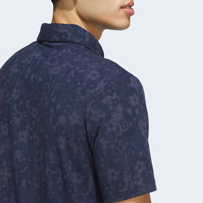 Adidas Ultimate365+ Climacool Butterspun Mighty Blossom polo - Navy