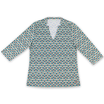 Marie Valois Peacock 3/4 polo - Dame