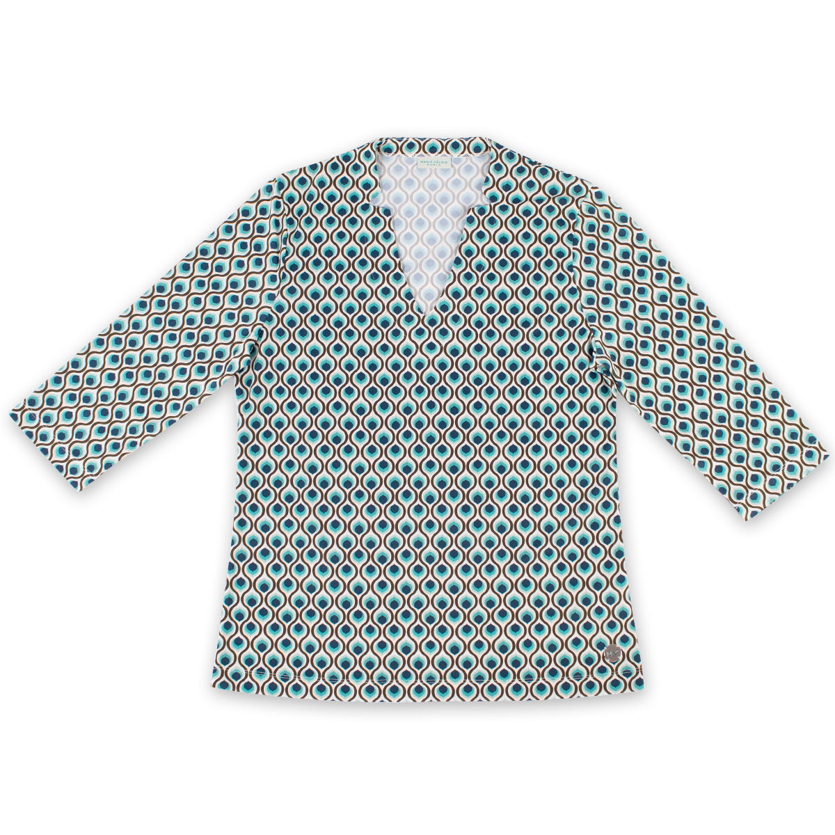 Marie Valois Peacock 3/4 polo - Dame