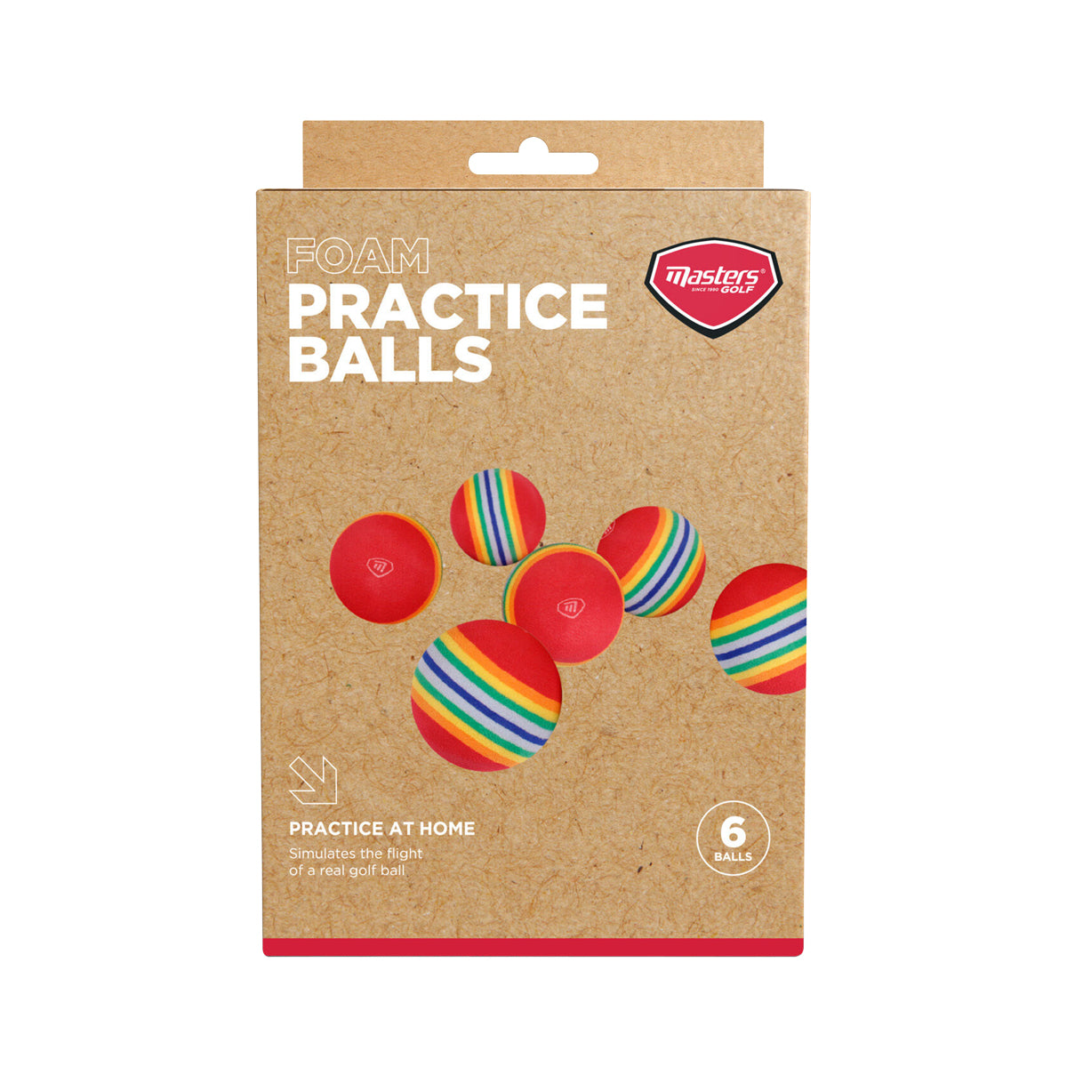 Masters Skum træningsbolde 6 stk