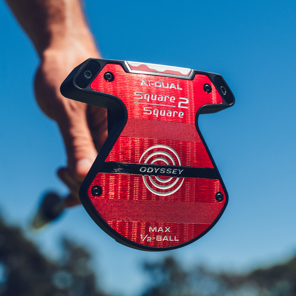 Odyssey Ai-DUAL Square 2 Square Max 1/2 Ball - Golf Experten A/S