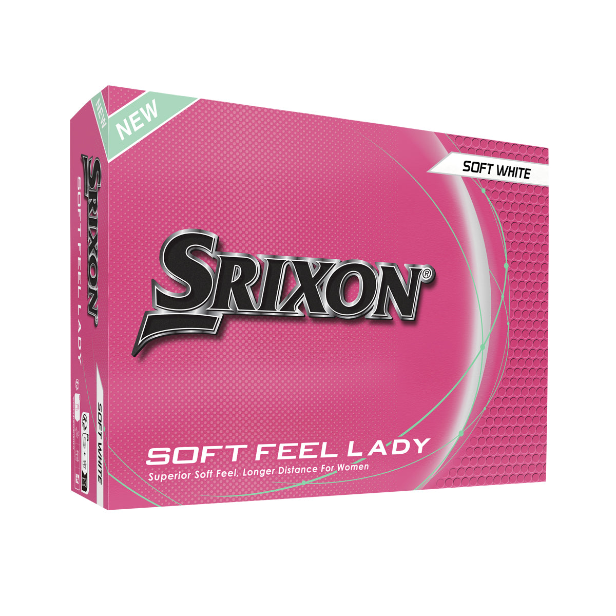 Srixon Soft Feel Lady - Hvid