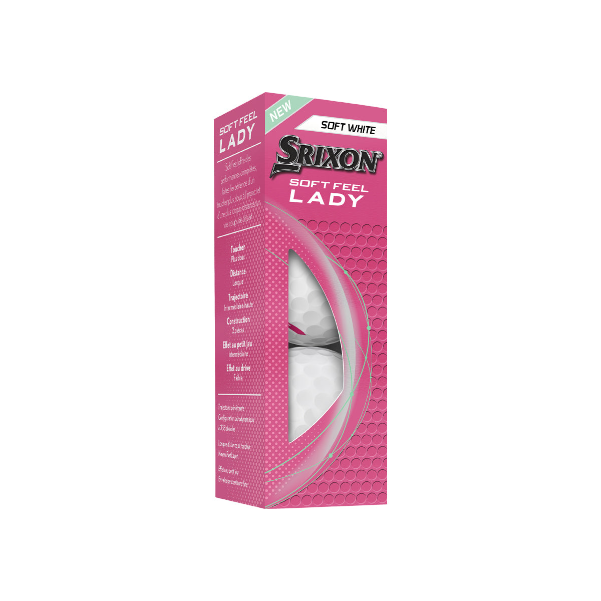 Srixon Soft Feel Lady - Hvid
