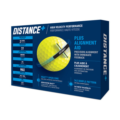 TaylorMade Distance+ - Gul