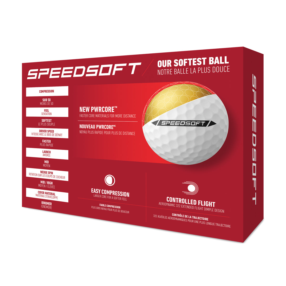 TaylorMade SpeedSoft - Hvid