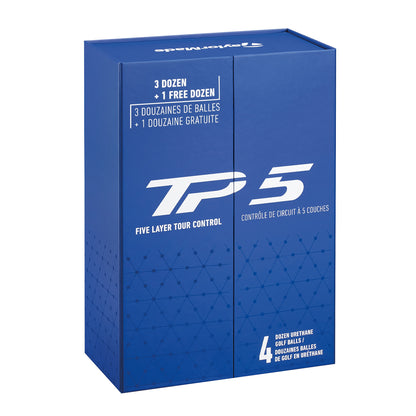 TaylorMade TP5 - Hvid - 4-pakke