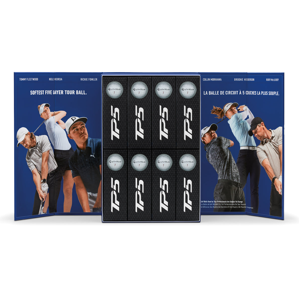 TaylorMade TP5 - Hvid - 4-pakke