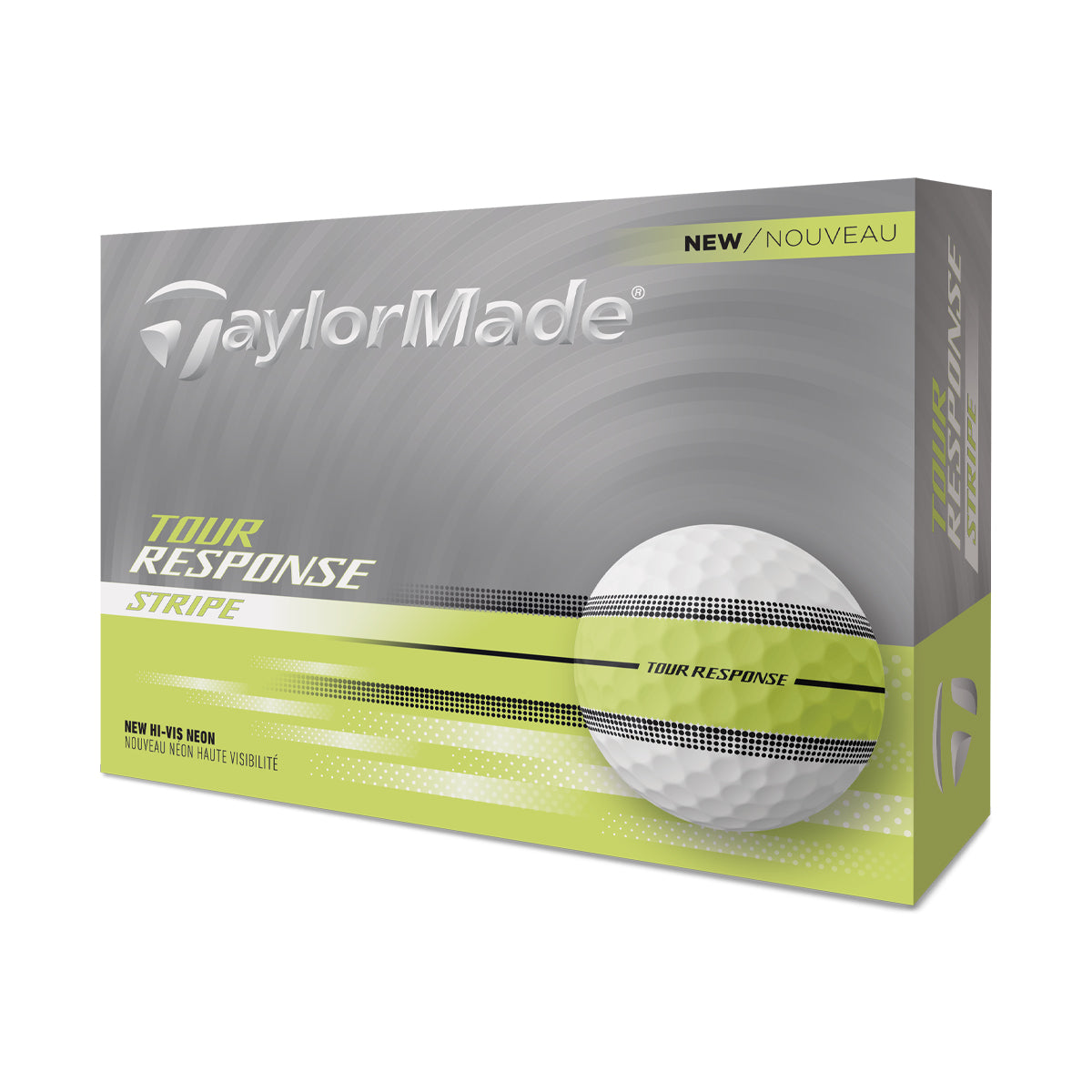 TaylorMade Tour Response Stripe - Gul – Golf Experten A/S