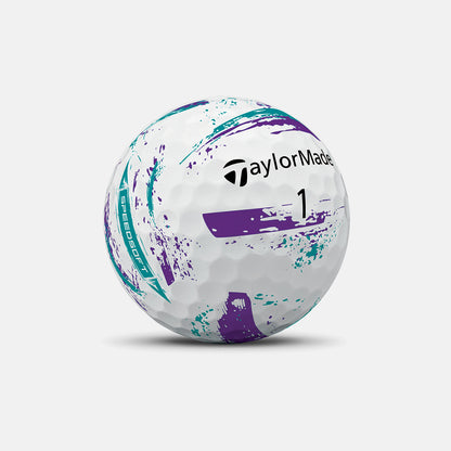 TaylorMade SpeedSoft Ink - Lilla/turkis - Golf Experten A/S