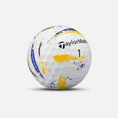 TaylorMade SpeedSoft Ink - Gul/blå - Golf Experten A/S