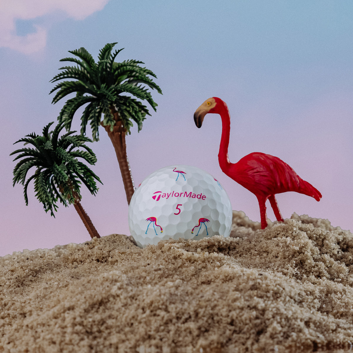 TaylorMade TP5 Pix Flamingo