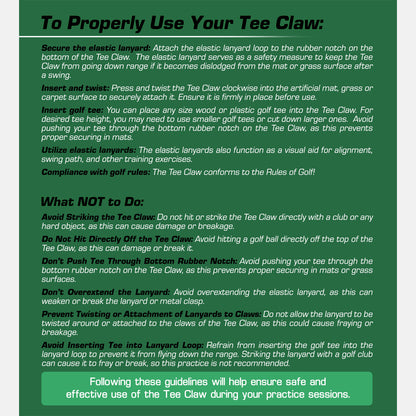 Tee Claw 4 pak - Sort/gul
