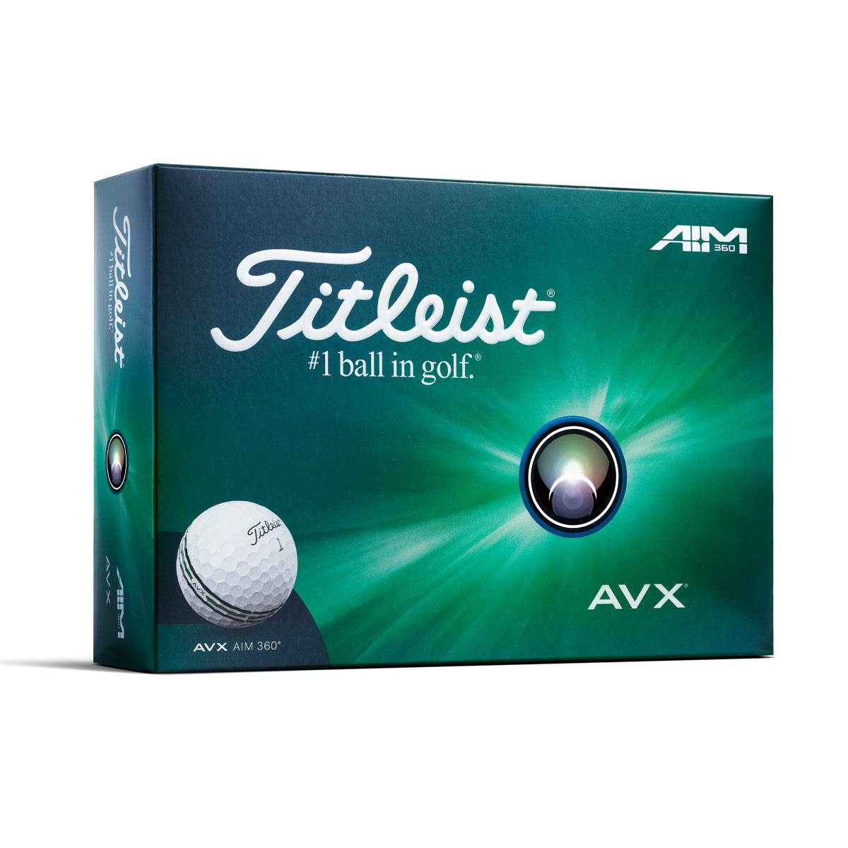 Titleist AVX AIM 360° - Hvid