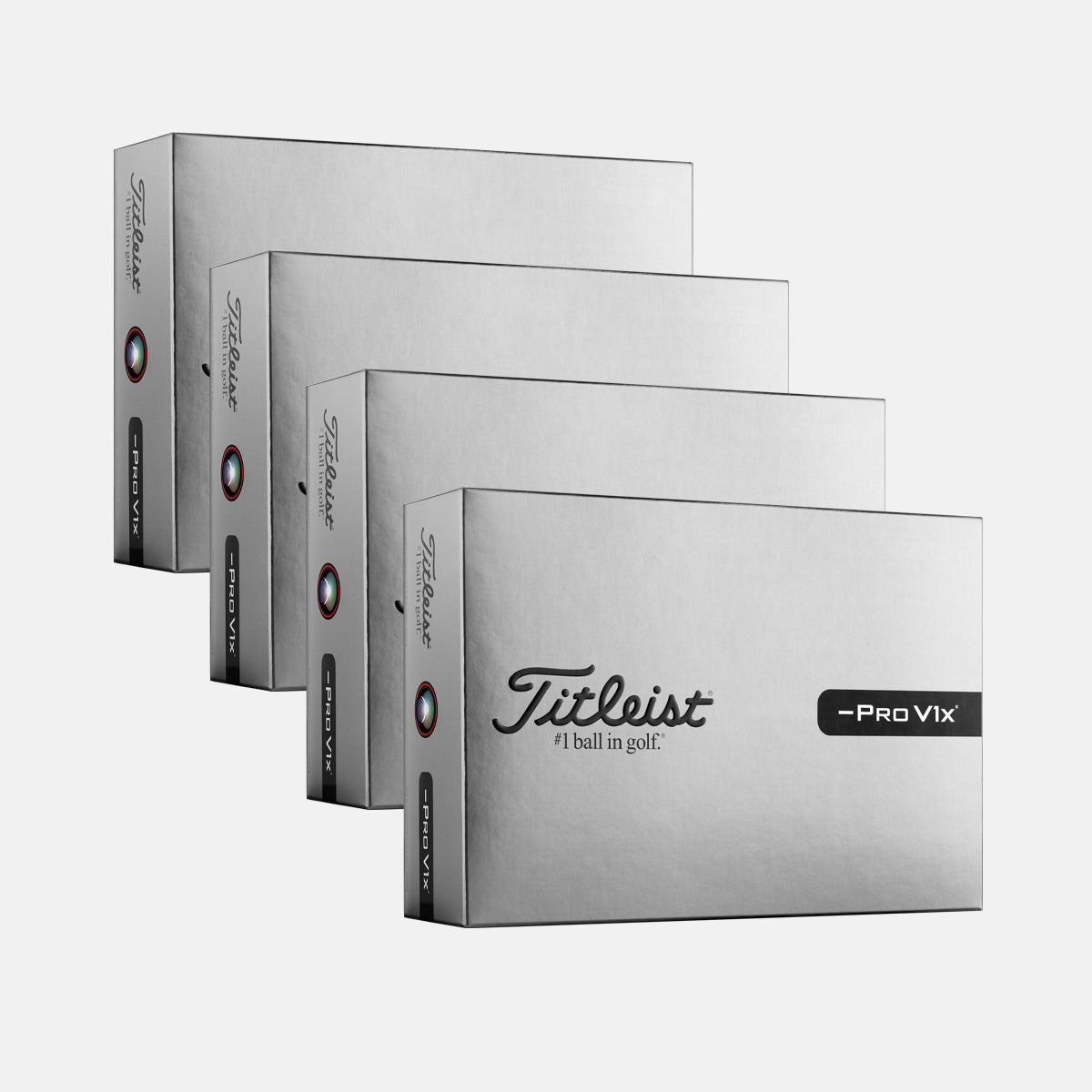 Titleist Pro V1x Left Dash - Hvid - 4 dusin