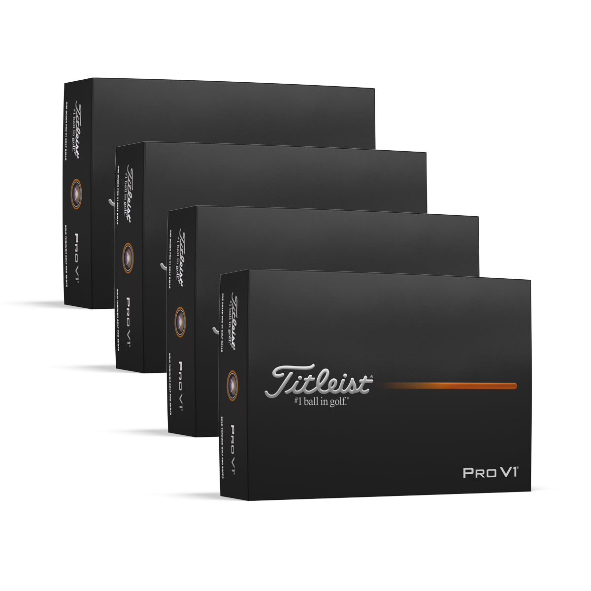 Titleist Pro V1 - Hvid - 4 dusin