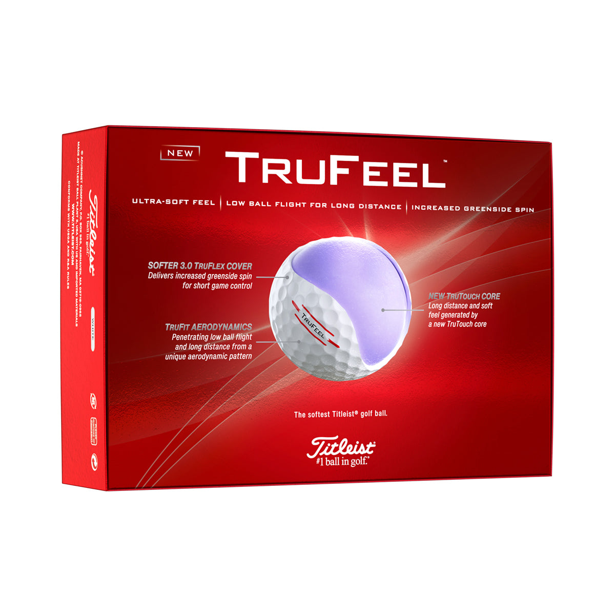 Titleist TruFeel - Hvid