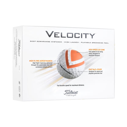 Titleist Velocity - Hvid