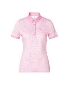 Cross Glencheck polo - Dame