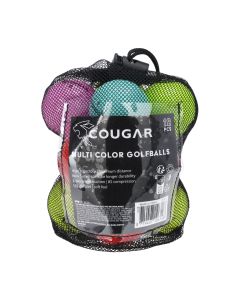 Cougar golfbolde - Mix - 12 stk.