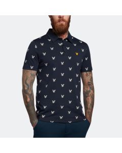 Lyle & Scott Eagle Print polo